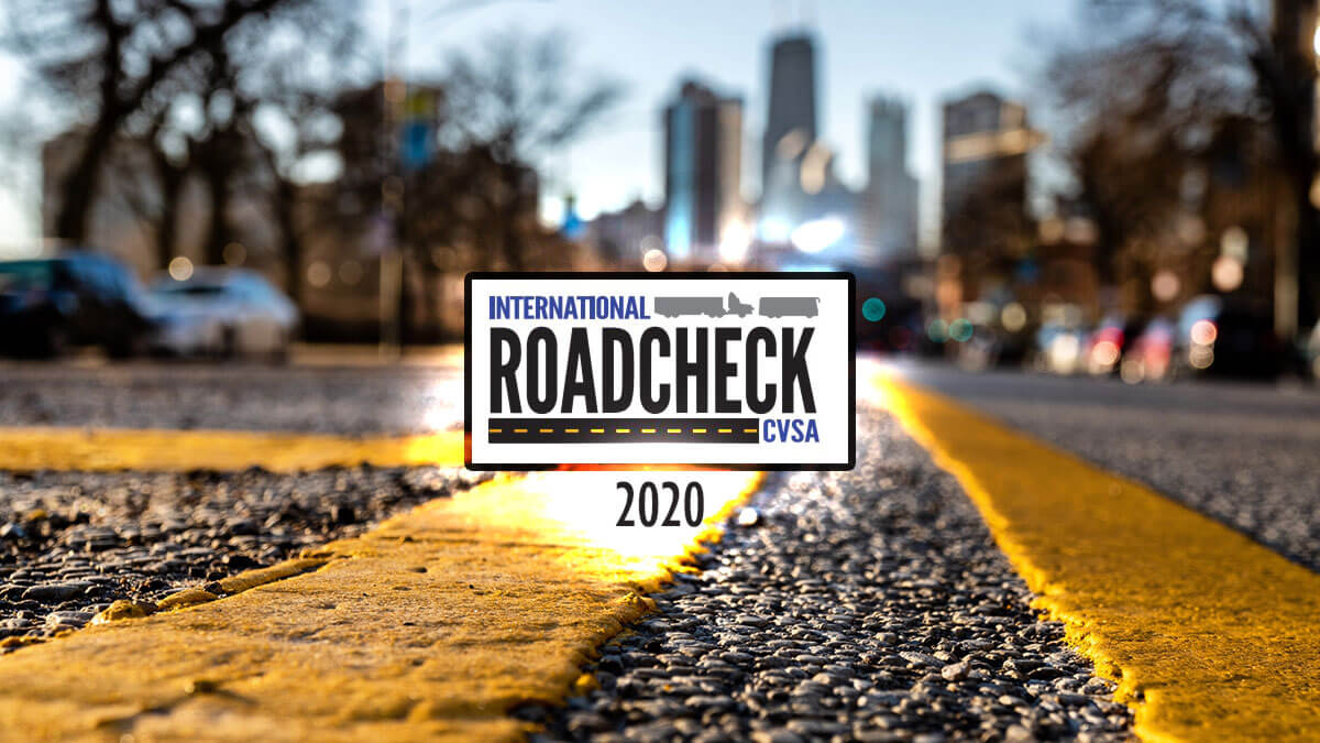 Get ready for CVSA International Roadcheck, 2020